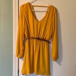 Yellow dress